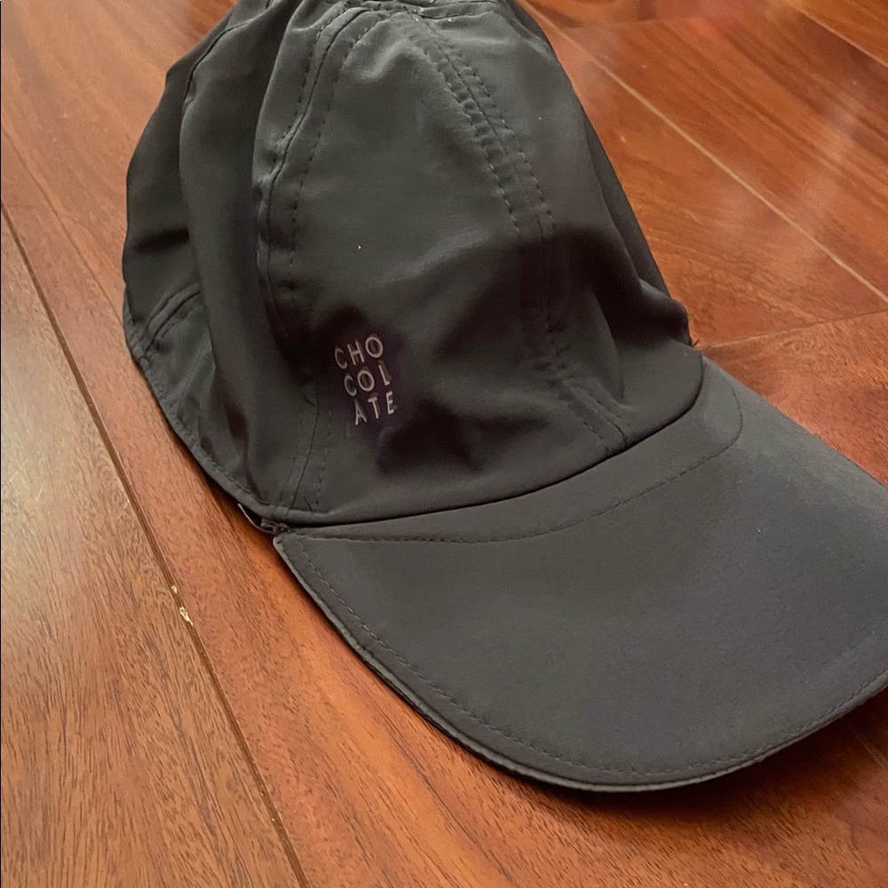 Hot Chocolate Race Black running Cap